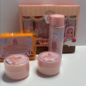 Swipe Skincare Set with Pink and Orange Packaging from G21